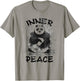 Kung Fu Panda Po Inner Peace Water Color Portrait T-Shirt - T-Shirt | Sand