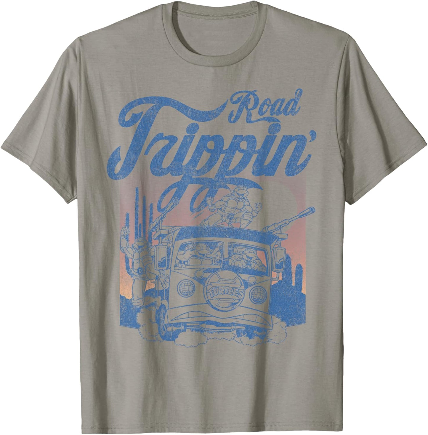 Teenage Mutant Ninja Turtles Vintage Road Squad T-Shirt - T-Shirt | Sand