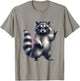 Rock and Roll Raccoon Music Raccoon T-Shirt - T-Shirt | Sand