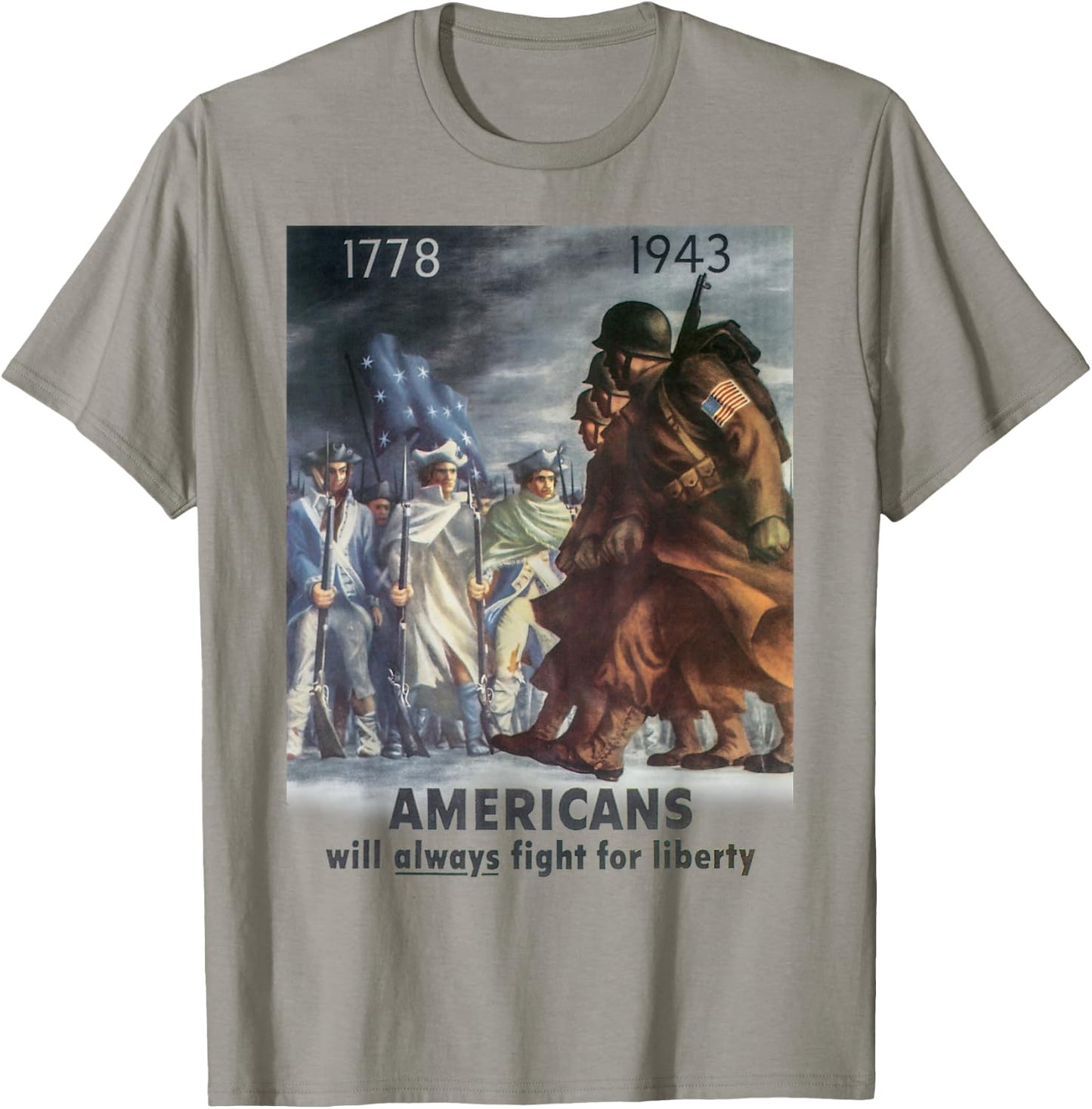WW2 Propaganda Shirt - World War 2 Veteran T Shirt T-Shirt - T-Shirt | Sand