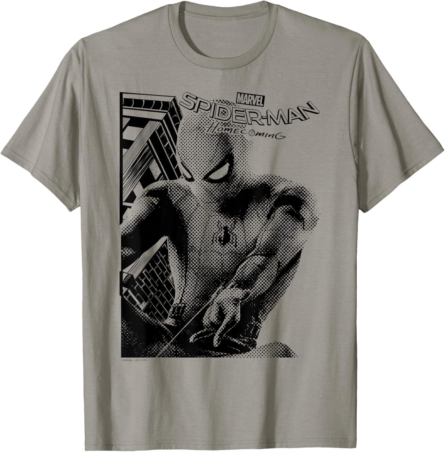 Marvel Spider-Man Homecoming Tonal Drop Graphic T-Shirt - T-Shirt | Sand