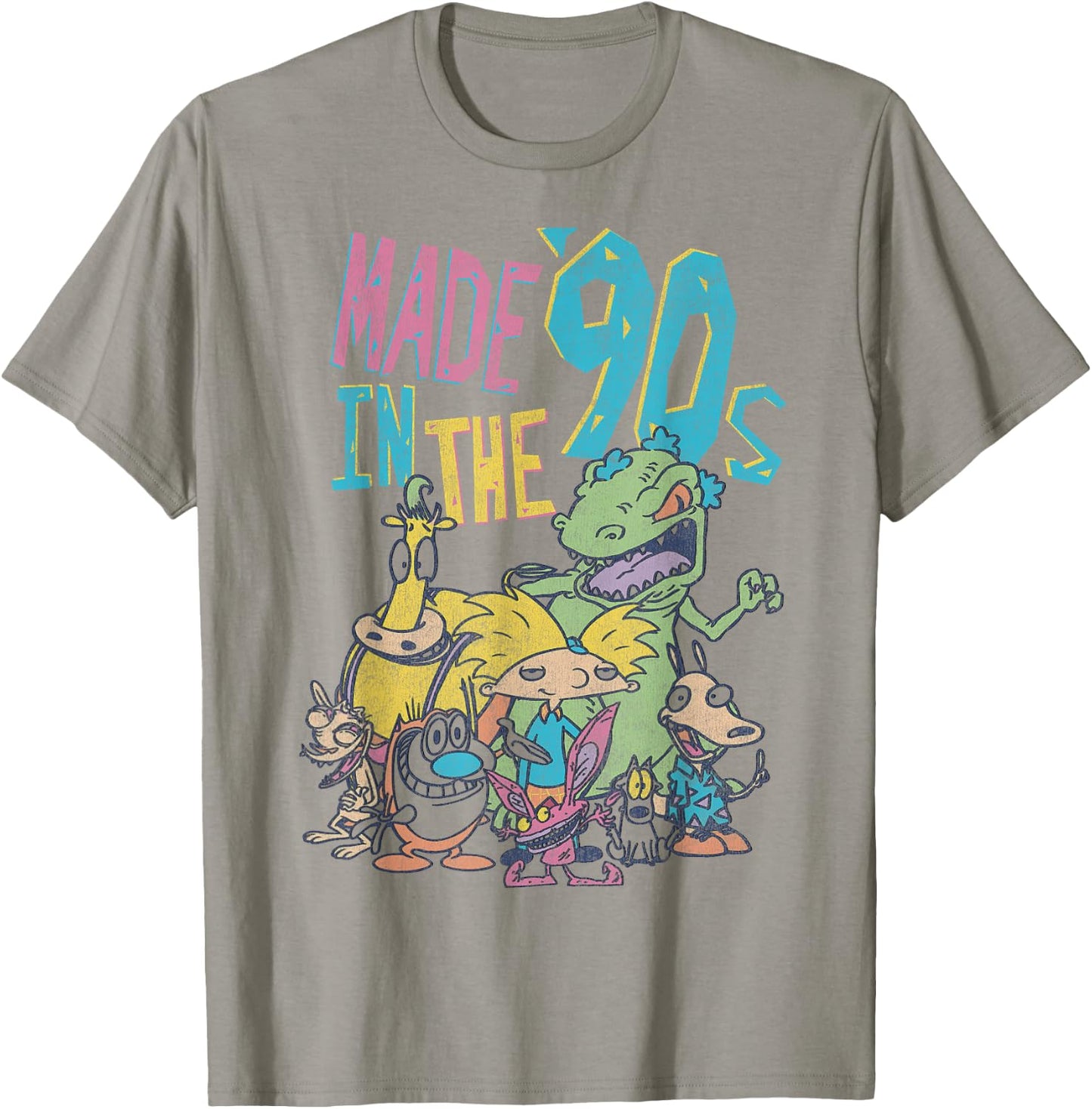Nickelodeon Made in The 90s Character T-Shirt - T-Shirt | Sand
