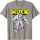 Marvel Hulk Retro Transformation Graphic T-Shirt - T-Shirt | Sand