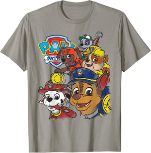PAW Patrol Rescue Pup Group T- Shirts T-Shirt - T-Shirt | Sand