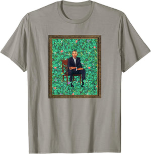 Obama Portrait T-Shirt - T-Shirt | Sand