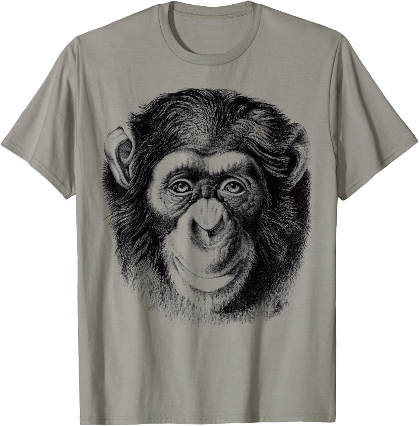 Chimpanzee Monkey Cool Chimpanzee T-Shirt - T-Shirt | Sand