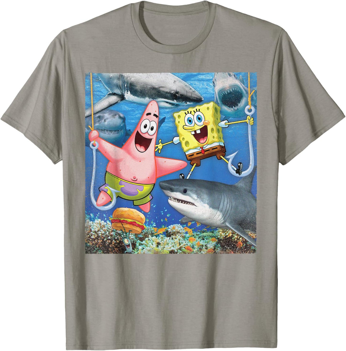 Spongebob SquarePants & Patrick Picture Perfect T-Shirt - T-Shirt | Sand