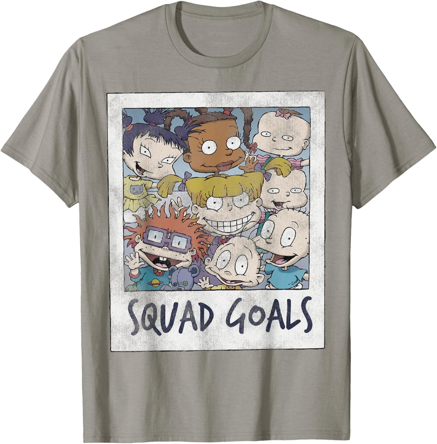Rugrats Baby Squad Polaroid Picture Vintage Graphic T-Shirt - T-Shirt | Sand