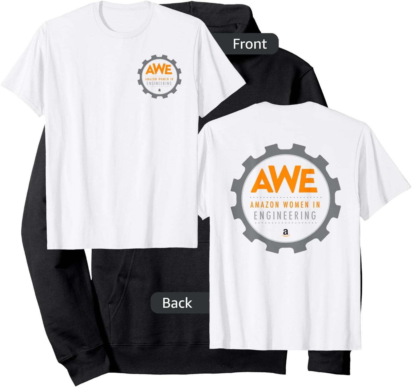 AWE Full Gear T Shirt (light colors) Hoodie - Hoodie | Black