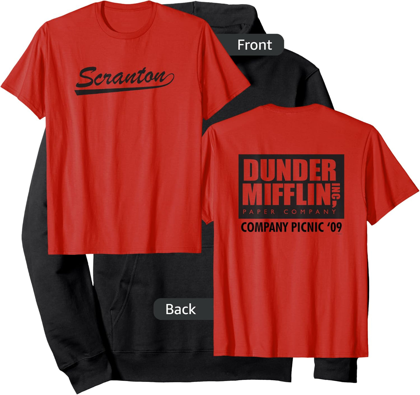 The Office Scranton Branch Picnic As Seen On Hoodie - Hoodie | Black