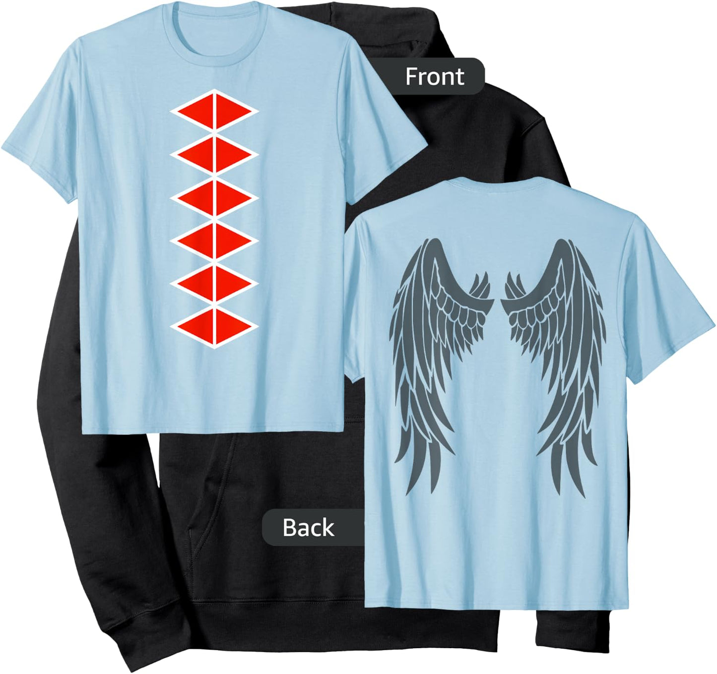 Costume Flying Monkeys Halloween ( wings on the back) Hoodie - Hoodie | Black