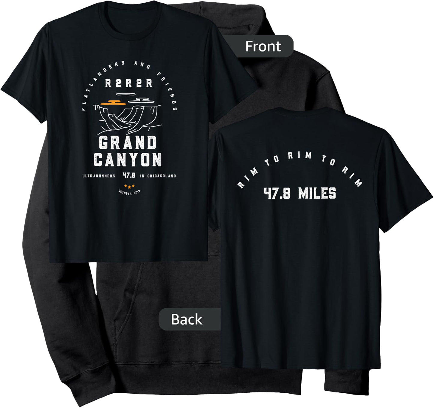 R2R2R Regular T Hoodie - Hoodie | Black