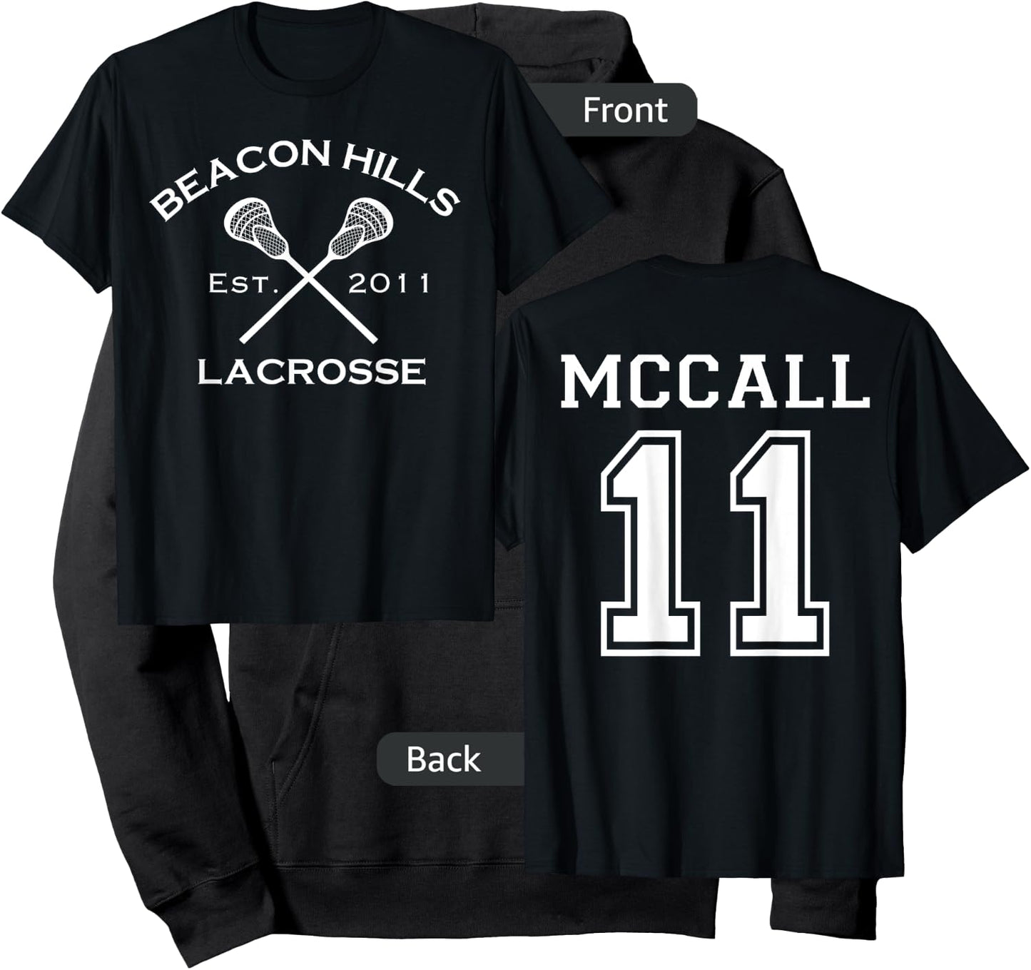 McCall 11 Lacrosse Hoodie - Hoodie | Black