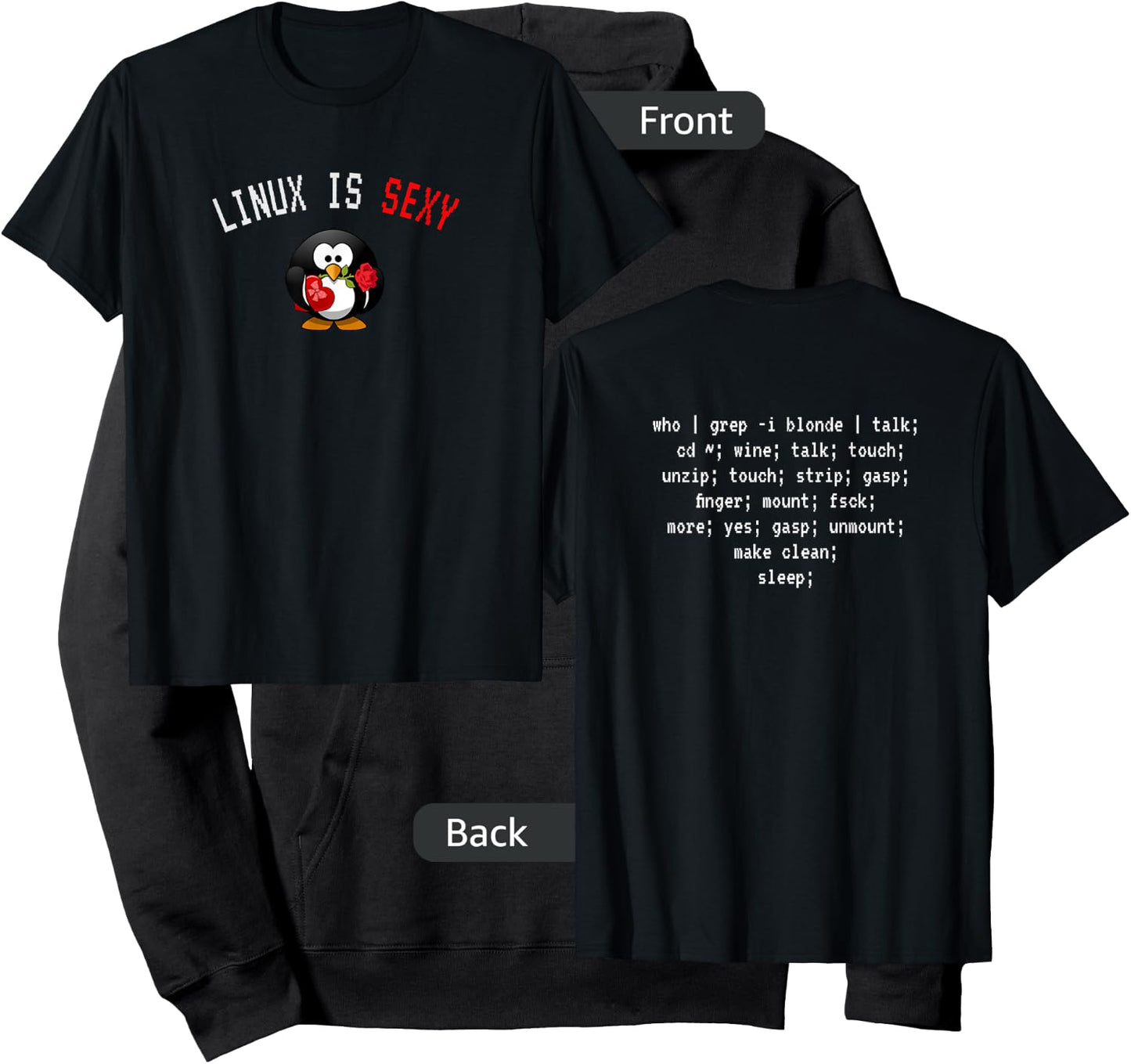 Linux is Sexy Hoodie - Hoodie | Black