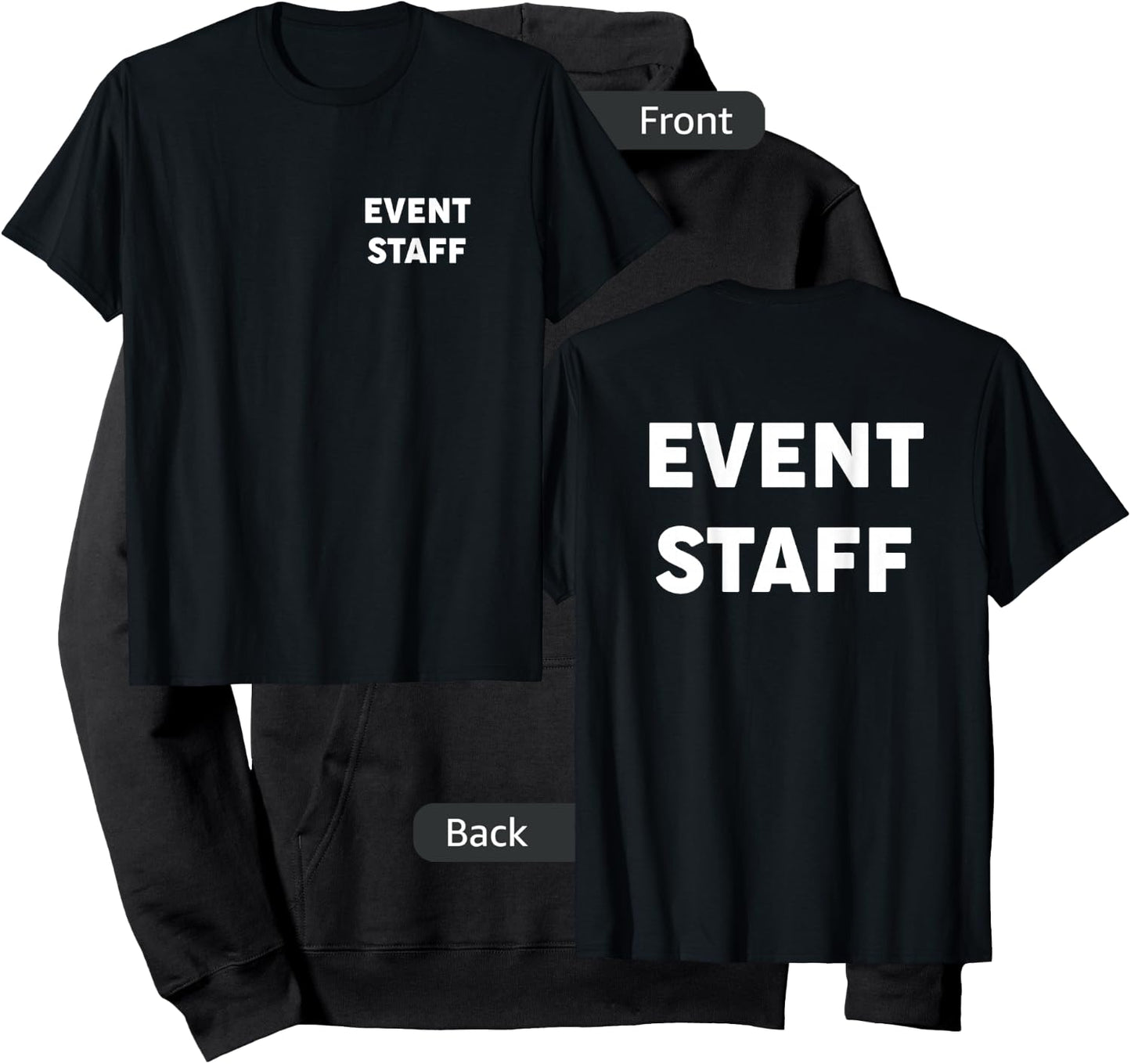 Event Staff Hoodie - Hoodie | Black