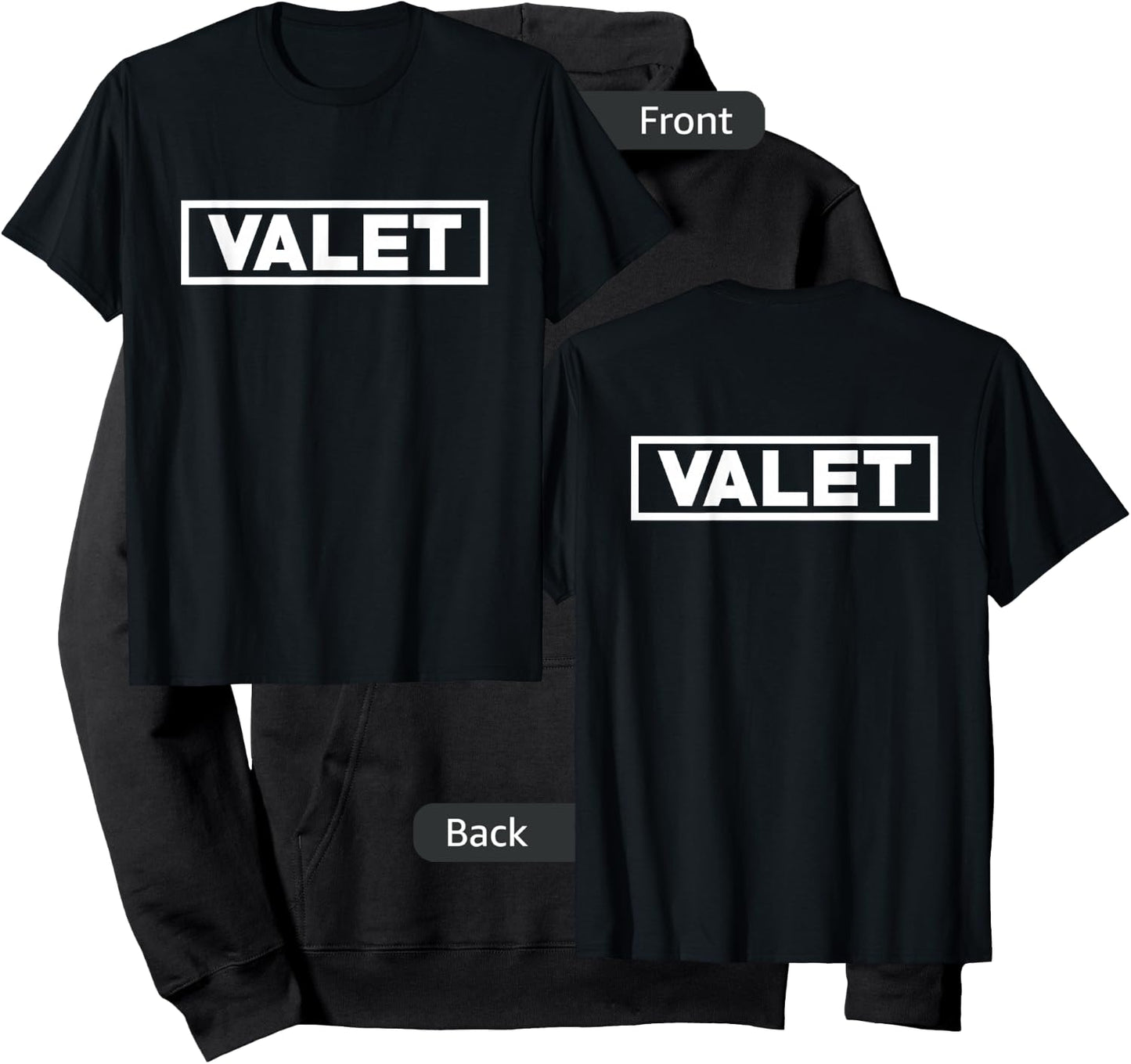 Valet Car Parking Lot Attendant Hotel & Restaurant Employee Hoodie - Hoodie | Black