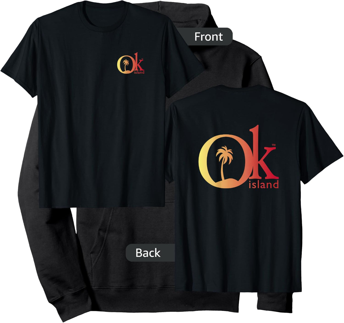 Okaloosa Island Destin Gulf Coast Florida Retro Beach Surfer Men Women Kids Hoodie - Hoodie | Black