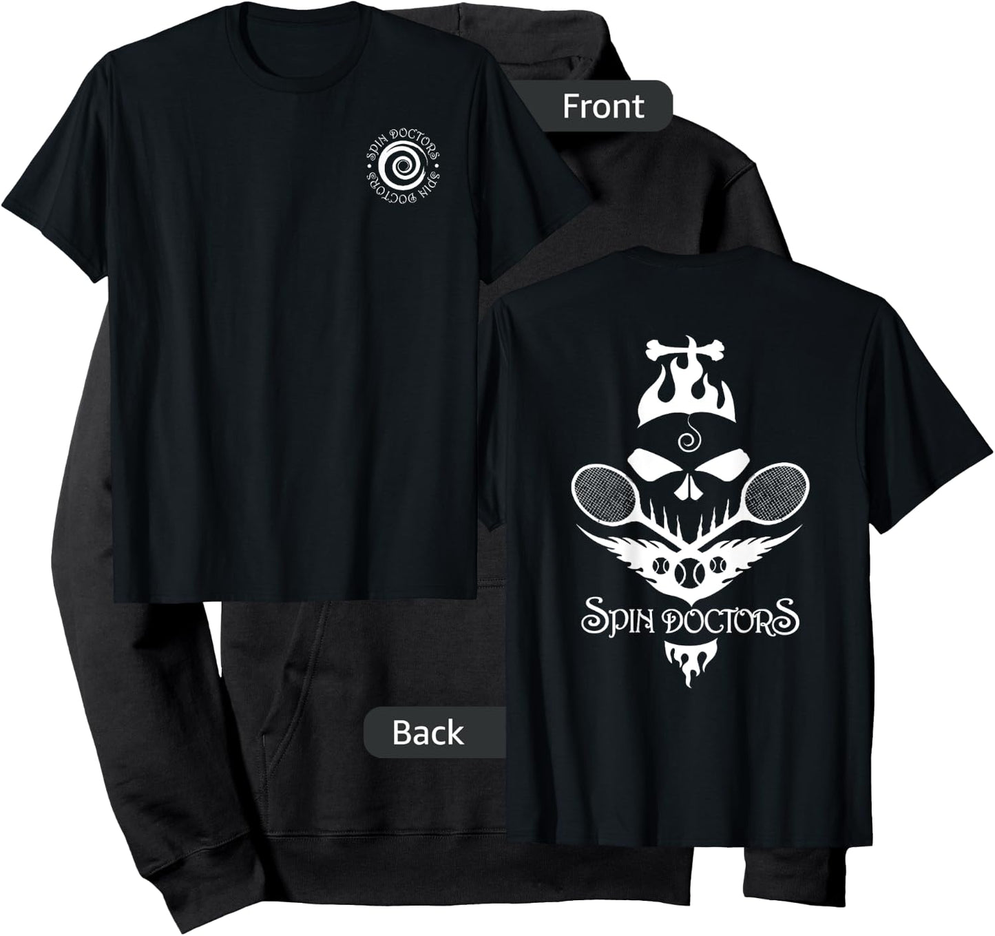 Spin Doctors Tennis gear Hoodie - Hoodie | Black