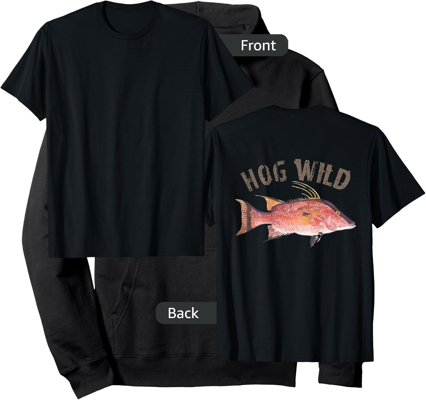 Hog Wild Hogfish Hoodie - Hoodie | Black