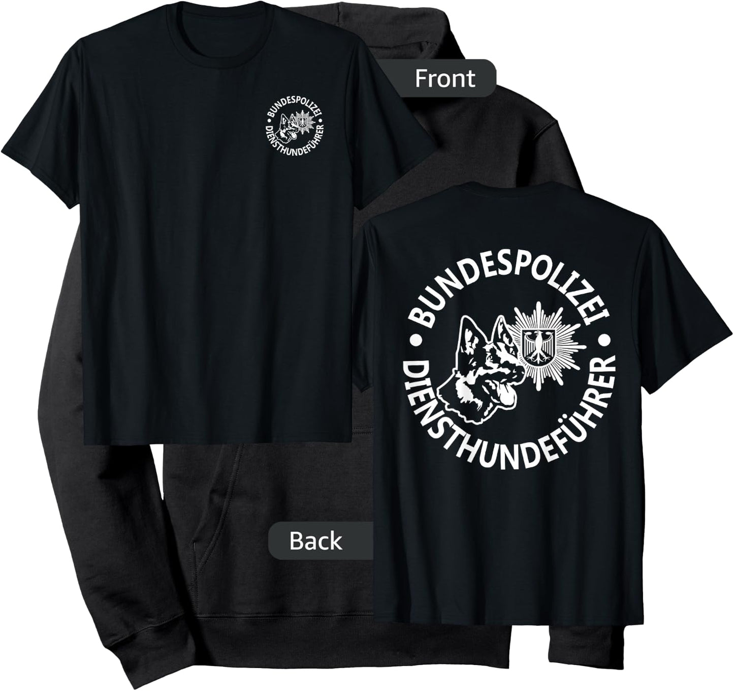 Germany K9 Police Bundespolizei Hoodie - Hoodie | Black