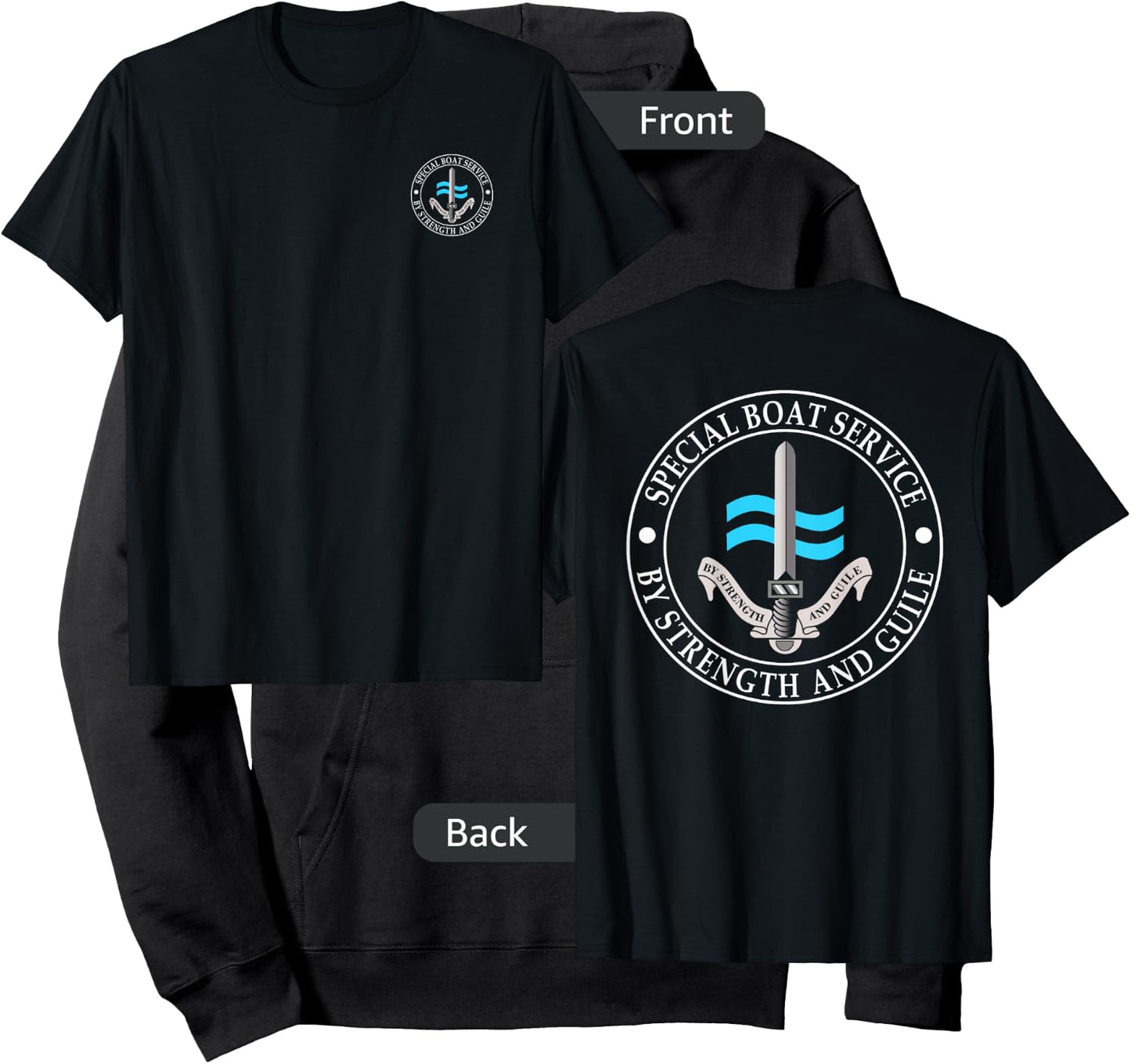 UK Special Boat Service SBS Hoodie - Hoodie | Black