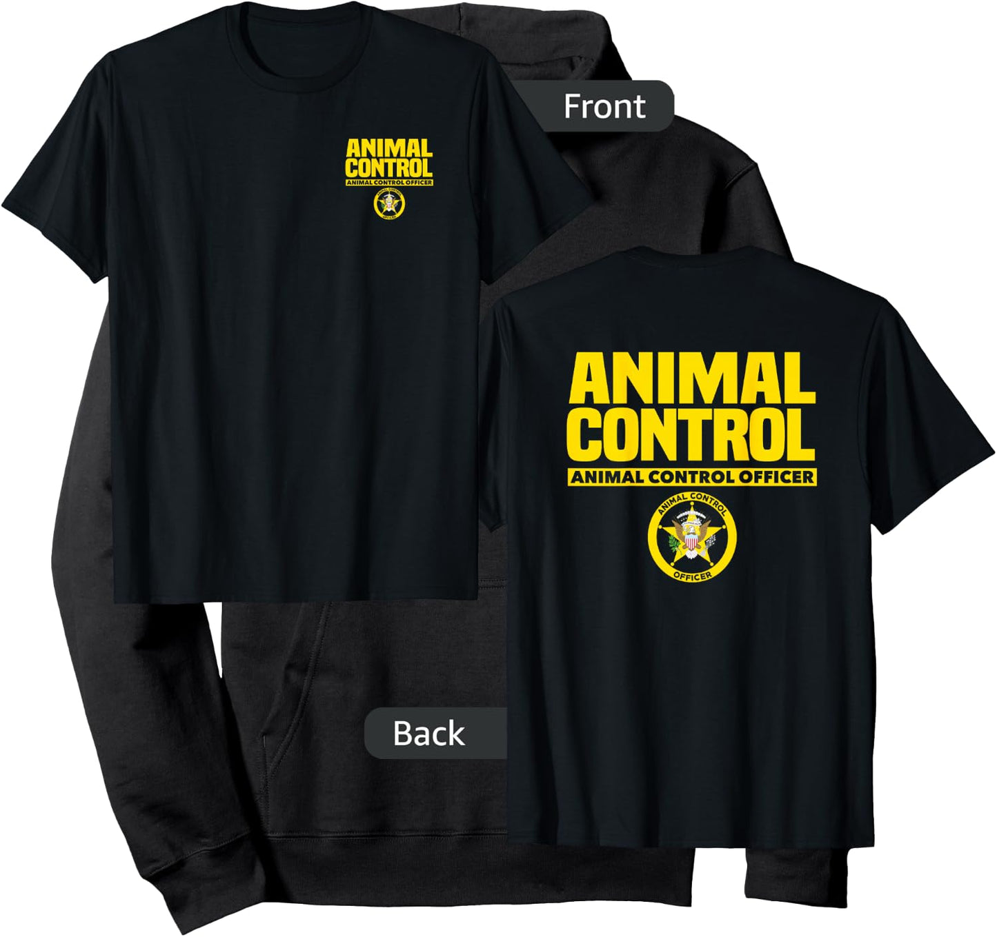 Animal Control Officer Public Safety Uniform Patrol Hoodie - Hoodie | Black