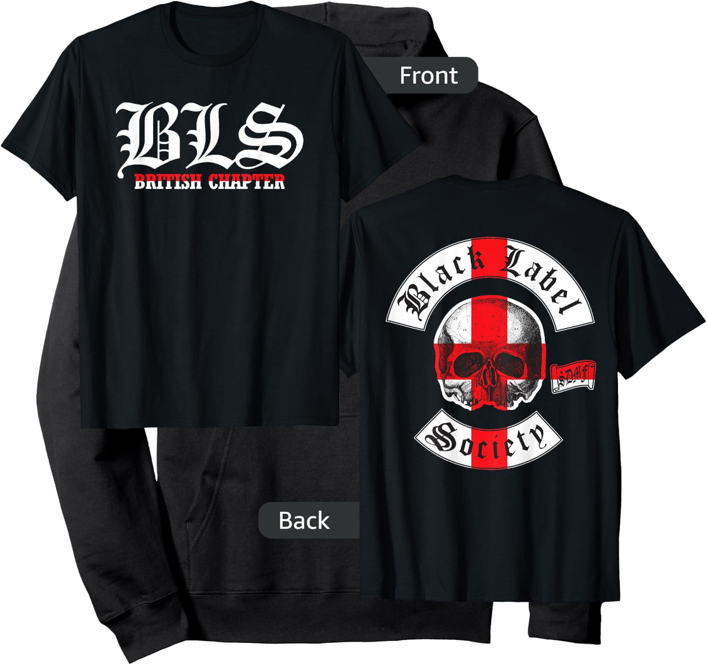 Black Label Society England Chapter Hoodie - Hoodie | Black