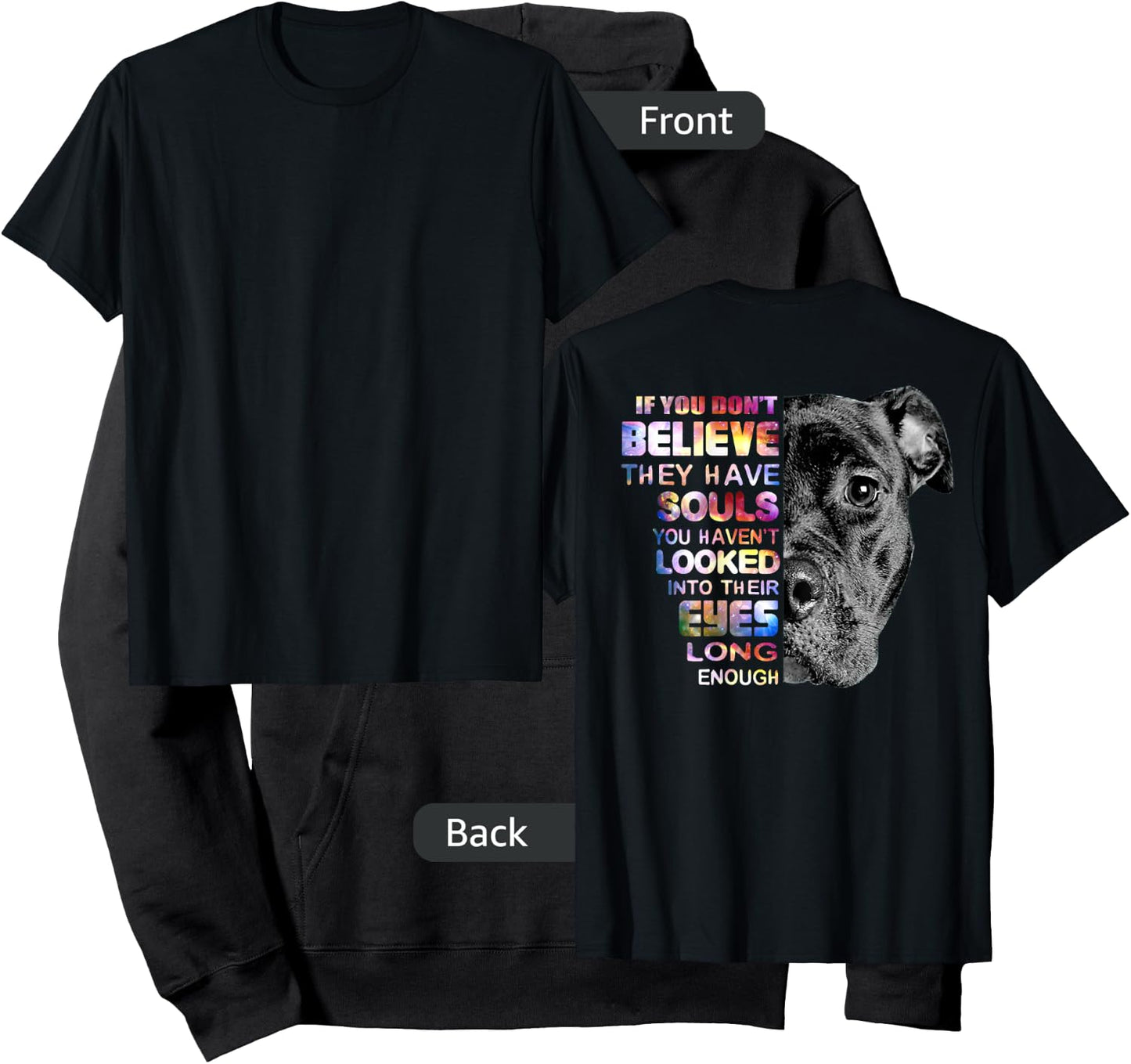 I Love My Pitbull Woman Love Her Pitbull Gift Shirt Hoodie - Hoodie | Black