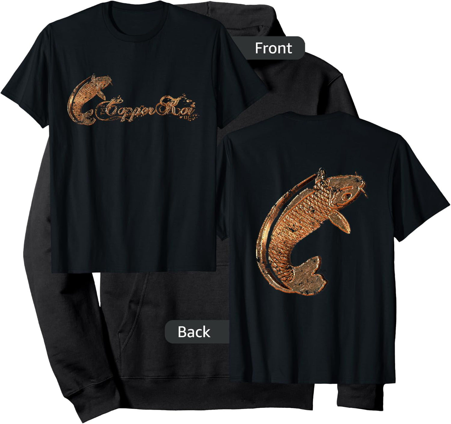 Official Copper Koi Hoodie - Hoodie | Black
