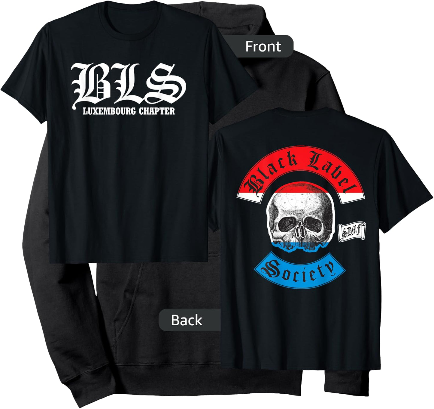 Black Label Society Luxembourg Chapter Hoodie - Hoodie | Black