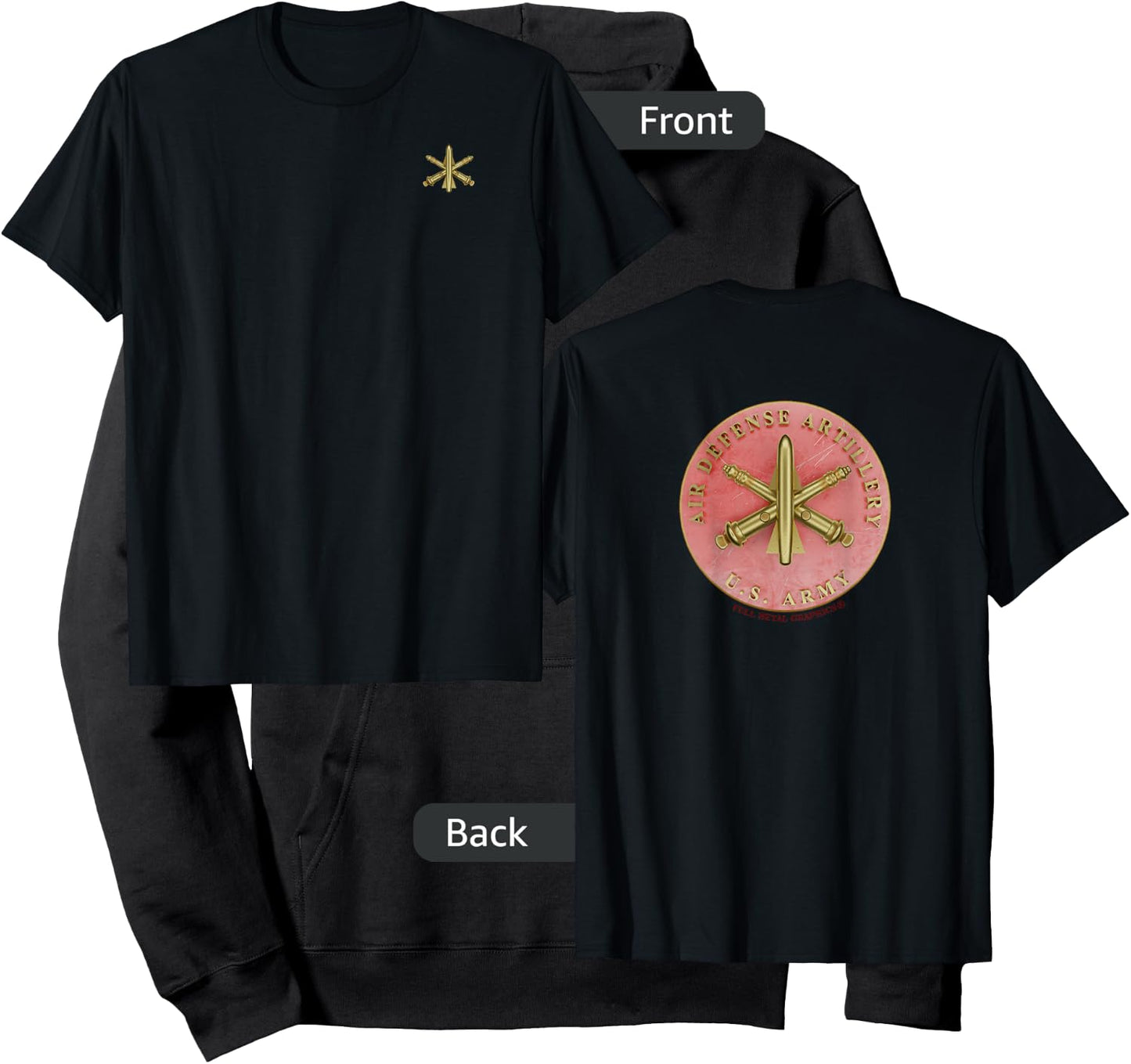 Army Air Defense Artillery Hoodie - Hoodie | Black