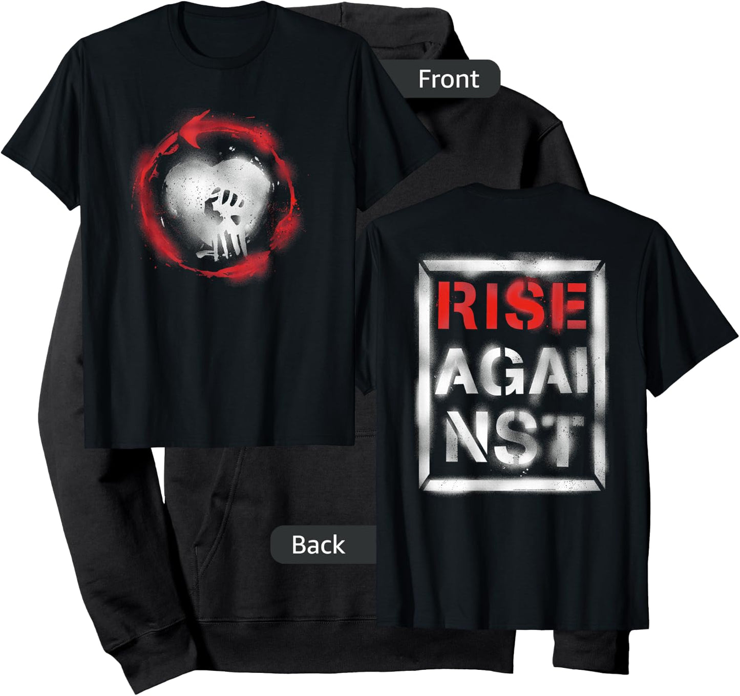 Rise Against- Caution Official Merch Hoodie - Hoodie | Black