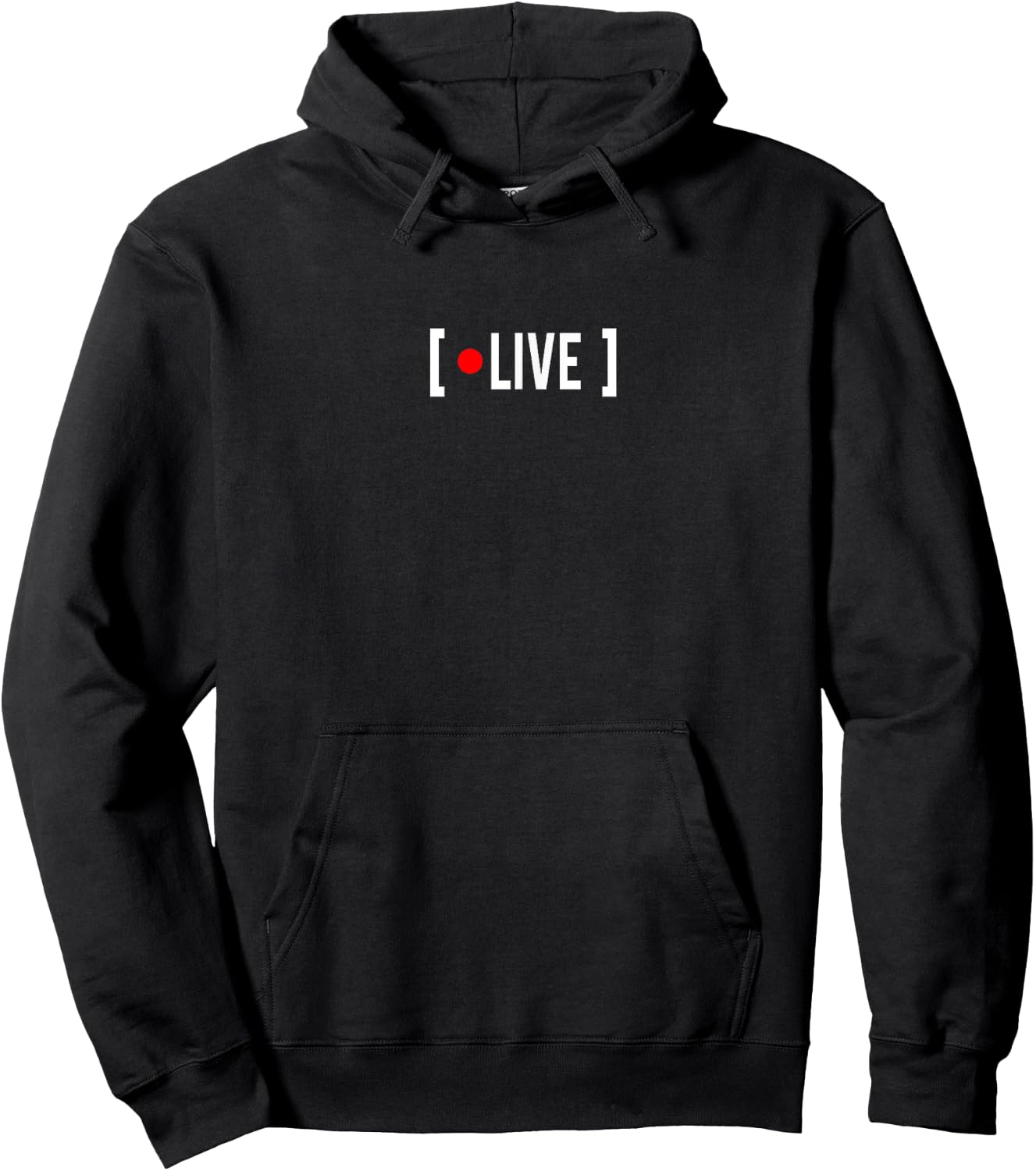 Live Now Streaming Broadcasting Hoodie - Hoodie | Black