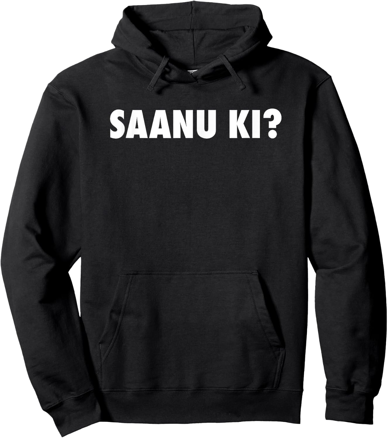 Desi Punjabi Funny Quote for Sikh Women Men Hoodie - Hoodie | Black