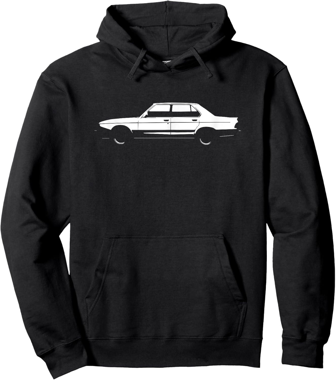Classic e28 Body Style - German Engineering Hoodie - Hoodie | Black