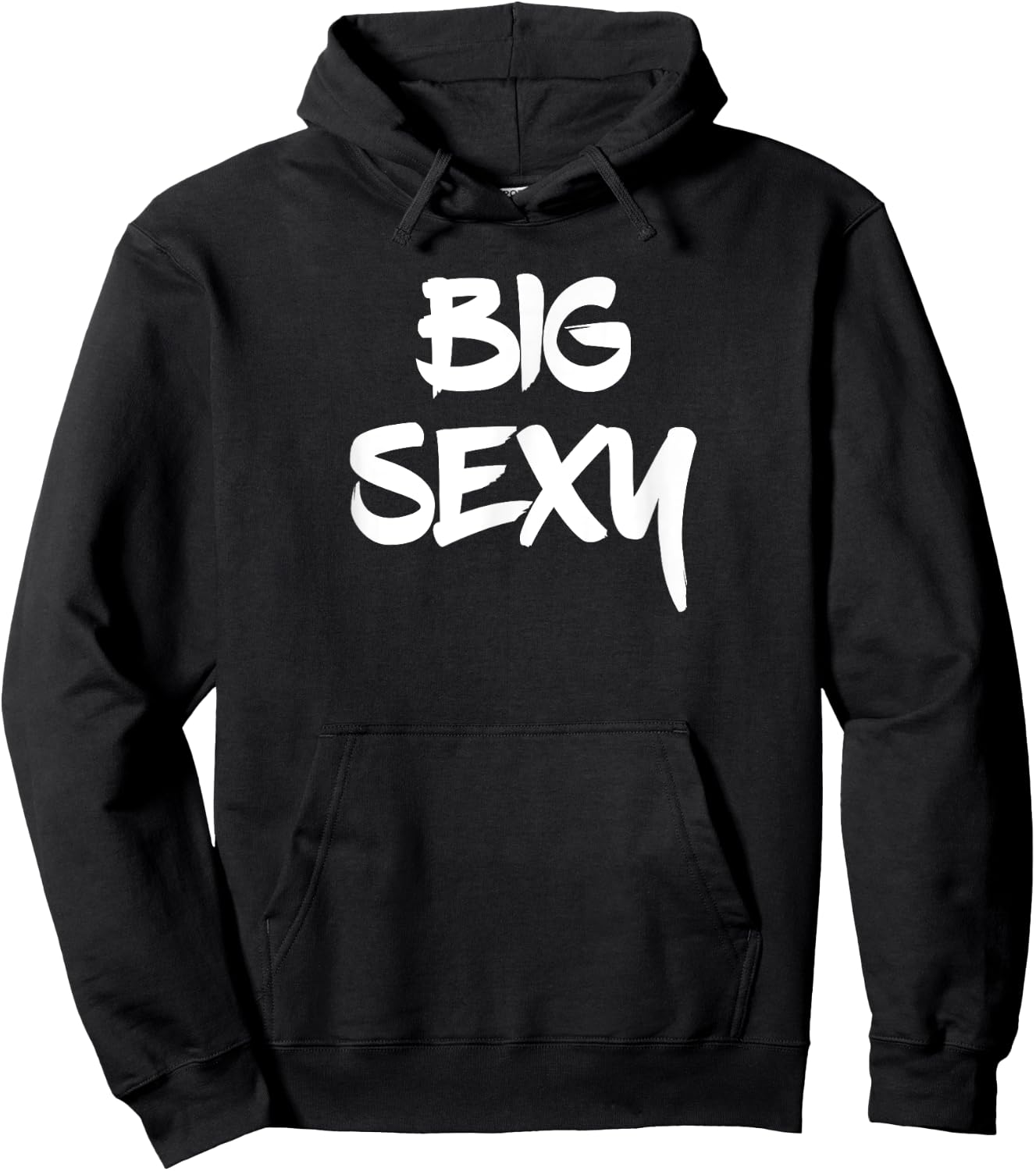 Big Sexy Tall Heavyset Chubby Big Boned & Cute Hoodie - Hoodie | Black