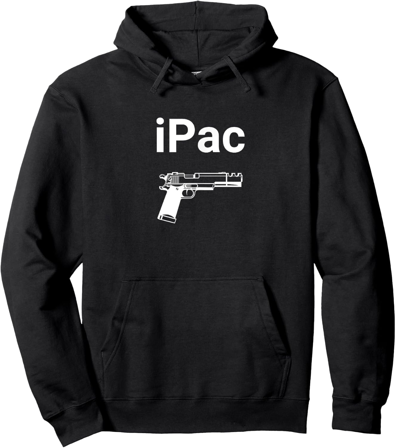 iPac Open Carry, Concealed Carry Hoodie - Hoodie | Black