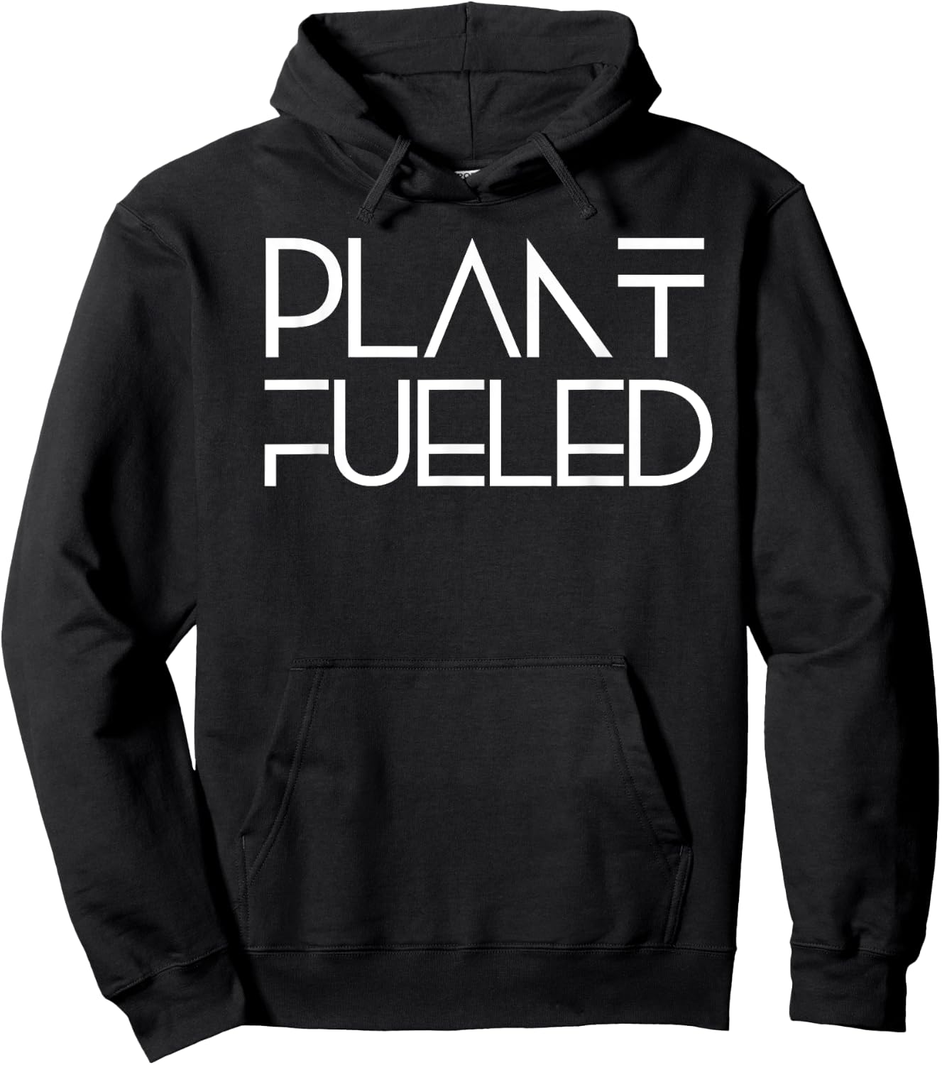 Plant Fueled Vegan Shirt Hoodie - Hoodie | Black
