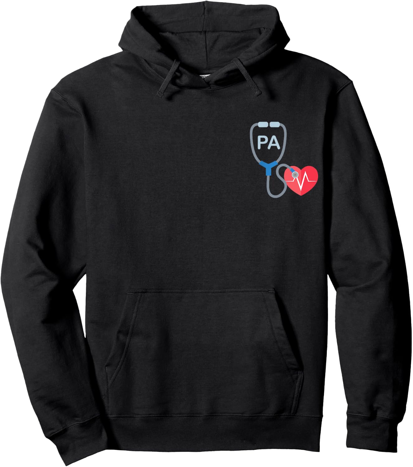 Funny Physician Assistant Shirt Gift Hoodie - Hoodie | Black