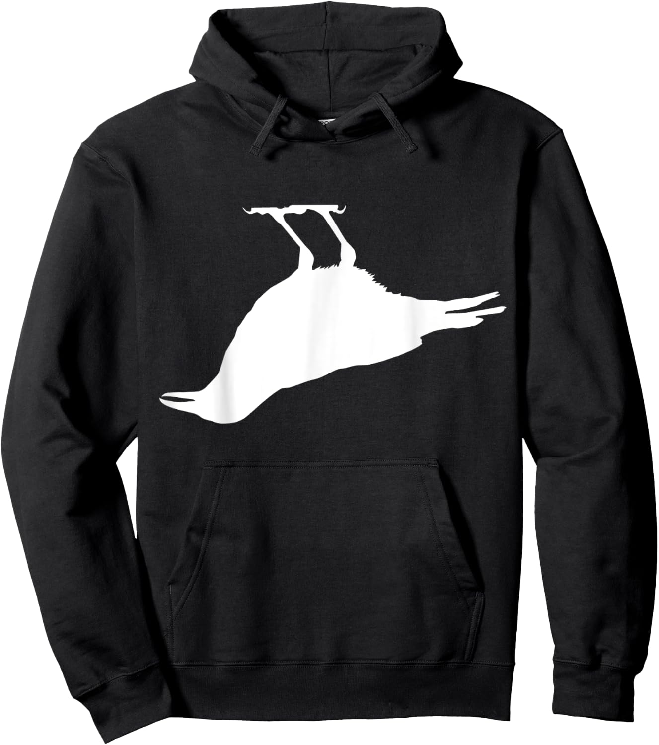 Flip the Bird Hoodie - Hoodie | Black