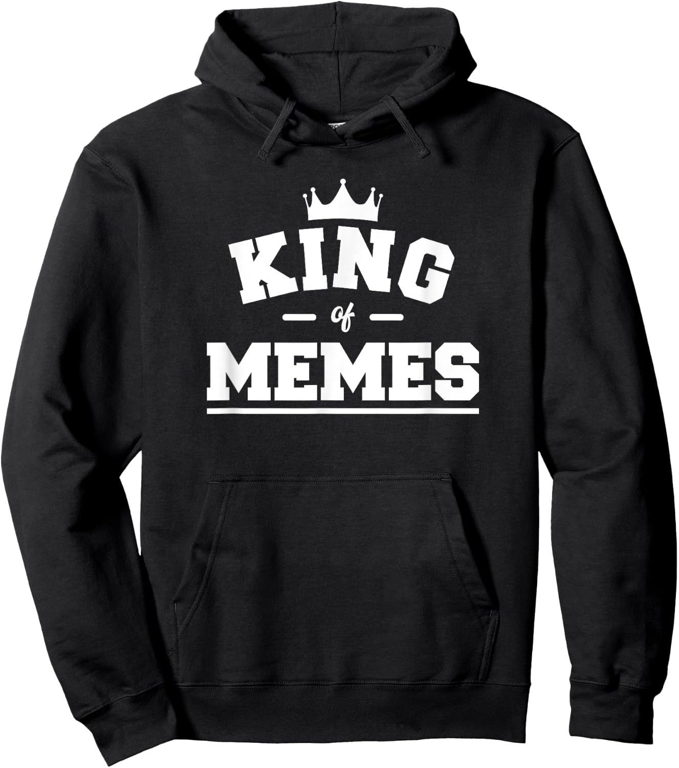 King Of Memes Hoodie - Hoodie | Black