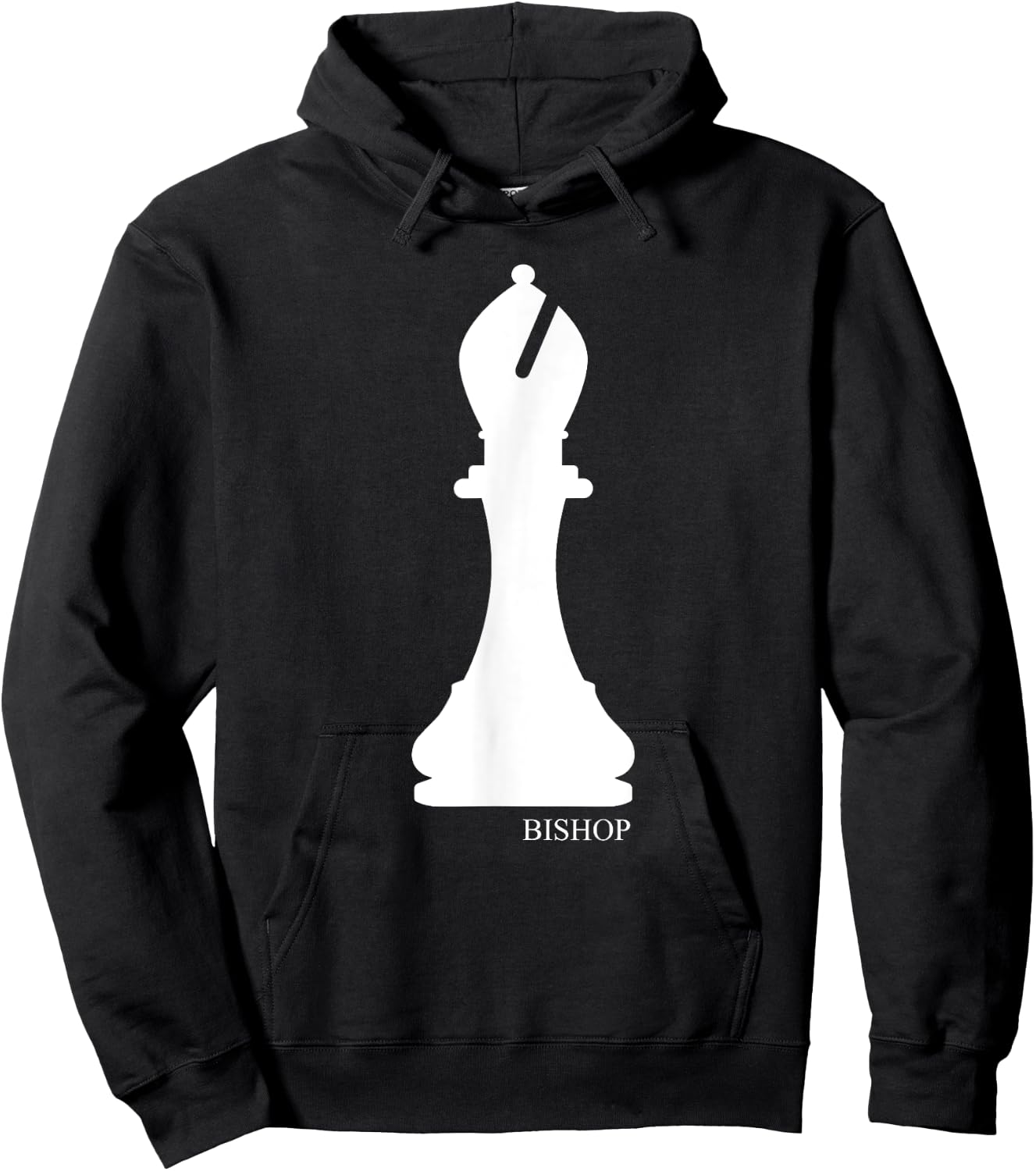 Bishop Chess Piece Group Costume Chess Club Chess Board Hoodie - Hoodie | Black