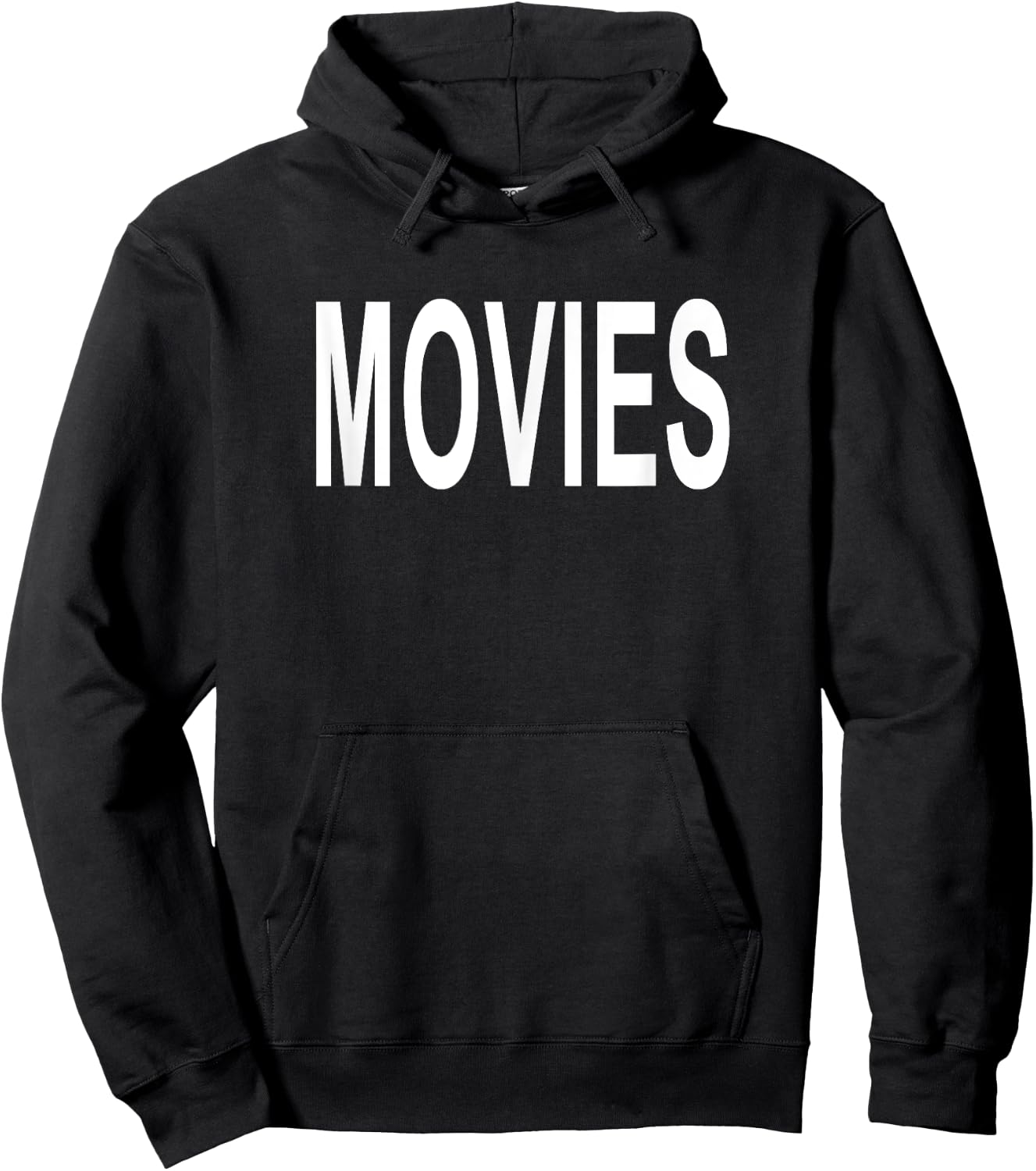 Shirt That Says Movies Hoodie - Hoodie | Black