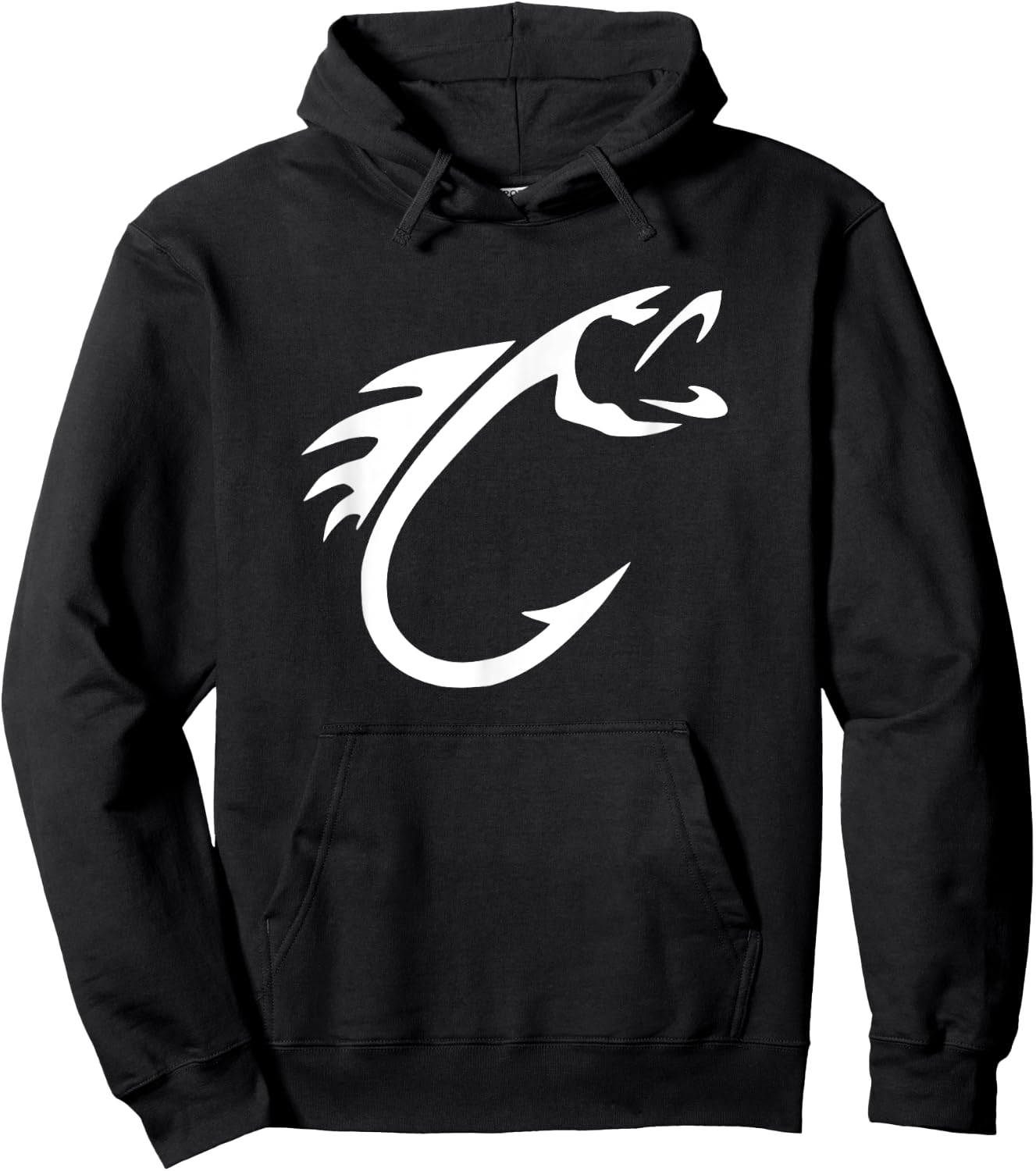 Fish Hook - Reel Life Fishing Hoodie - Hoodie | Black