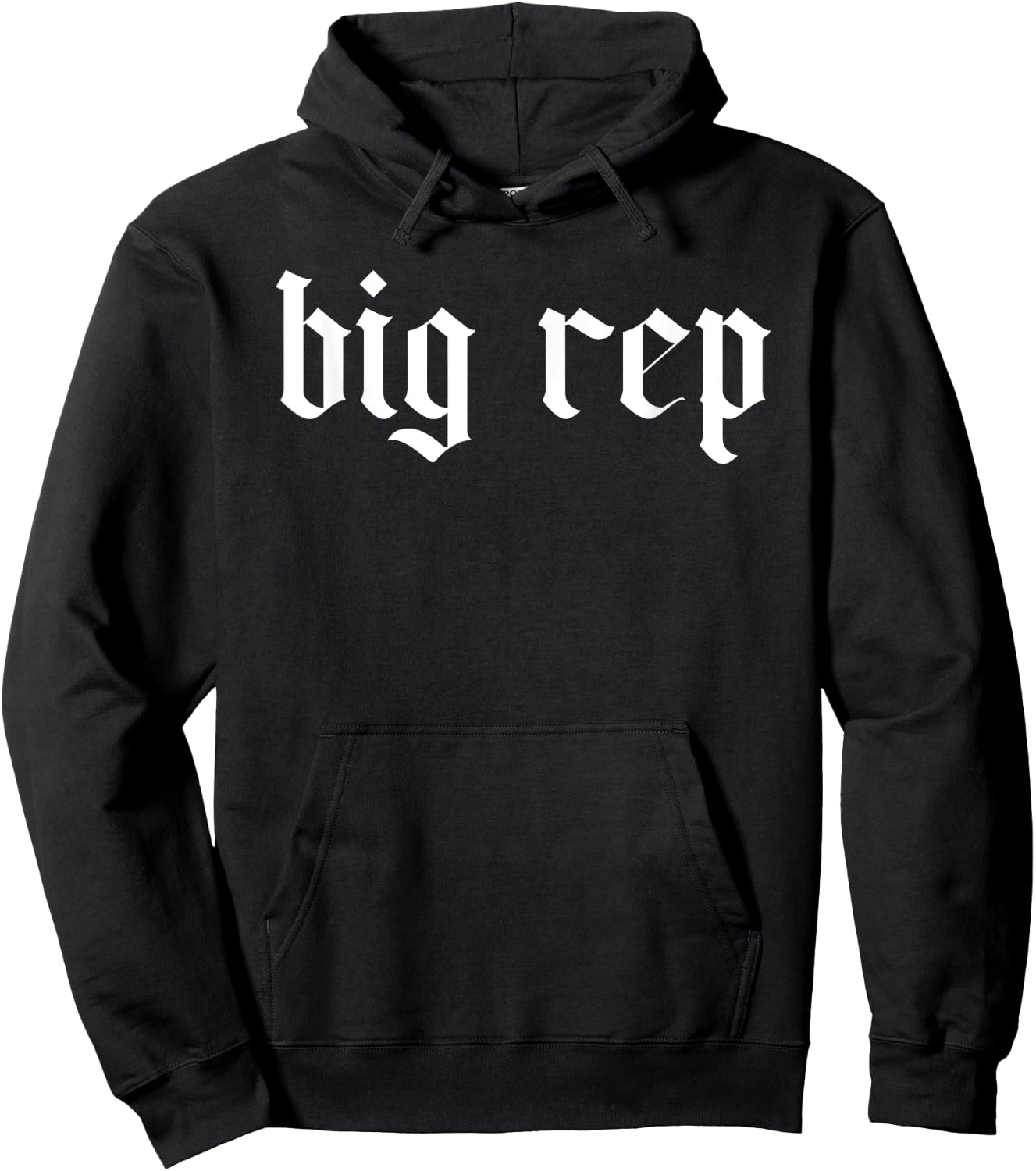 Big Rep Expression Hoodie - Hoodie | Black