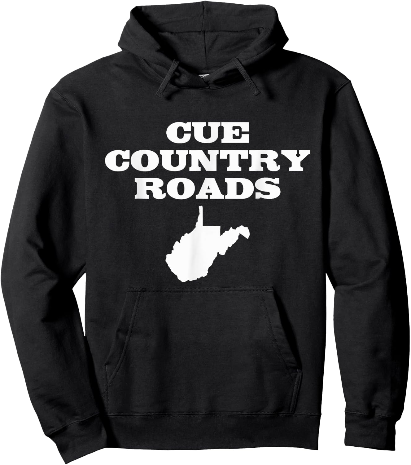Cue Country Roads Hoodie - Hoodie | Black