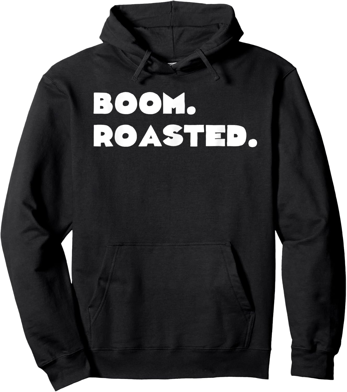 Funny Boom Roasted Funny Savage Dank Meme Gift Shirt Hoodie - Hoodie | Black