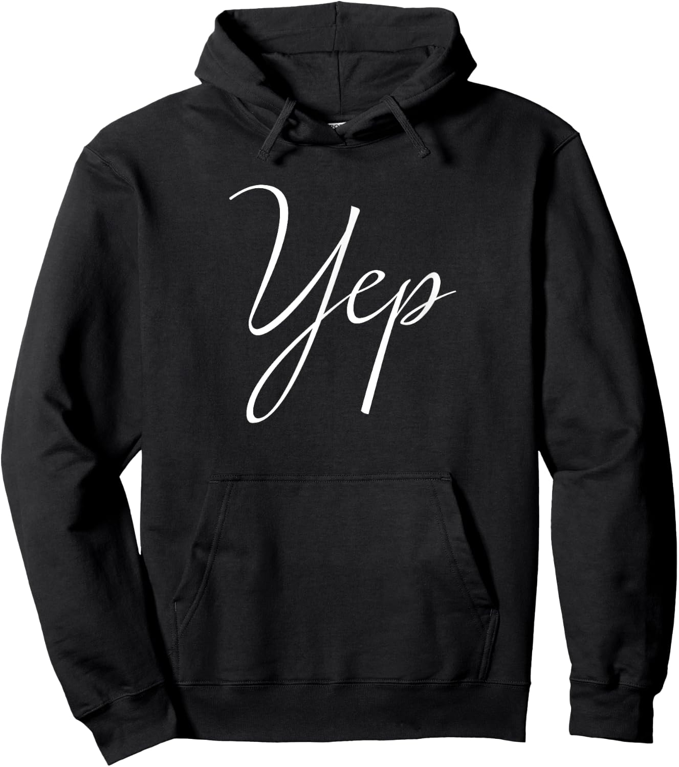 Yep (funny ) Hoodie - Hoodie | Black