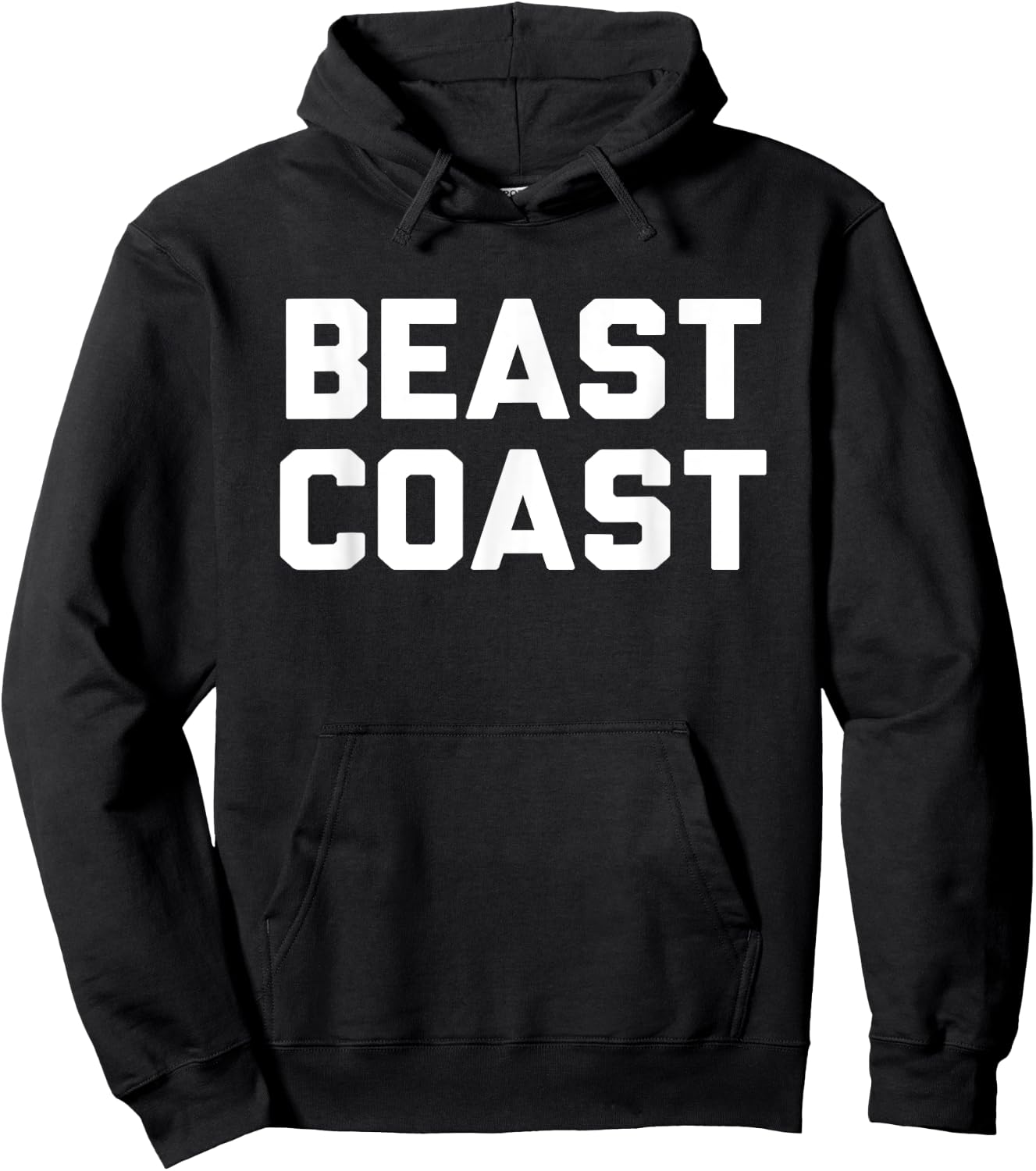 Beast Coast Novelty East Coast Gift Hoodie - Hoodie | Black