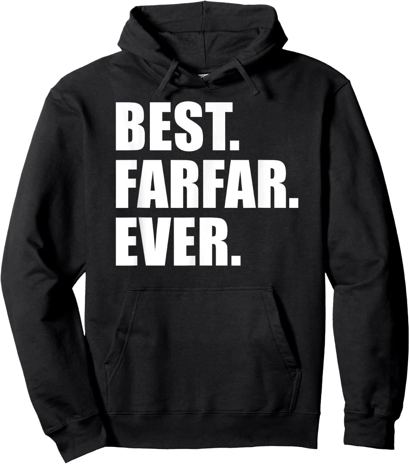Best Farfar Ever Paternal Swedish Grandfather Hoodie - Hoodie | Black